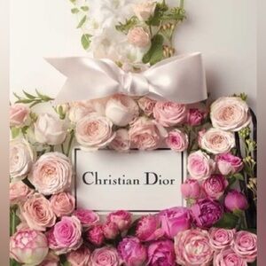 Christian Dior Floral Perfume Display